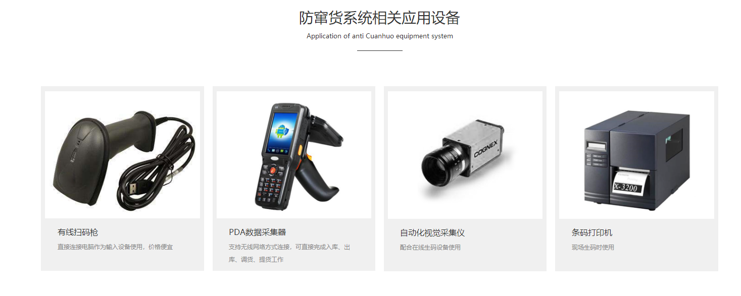 防偽防竄貨系統(tǒng) 防偽防竄貨系統(tǒng)