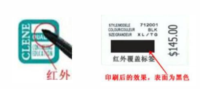 紅外隱形防偽油墨適用票據、商標、證券防偽印刷，